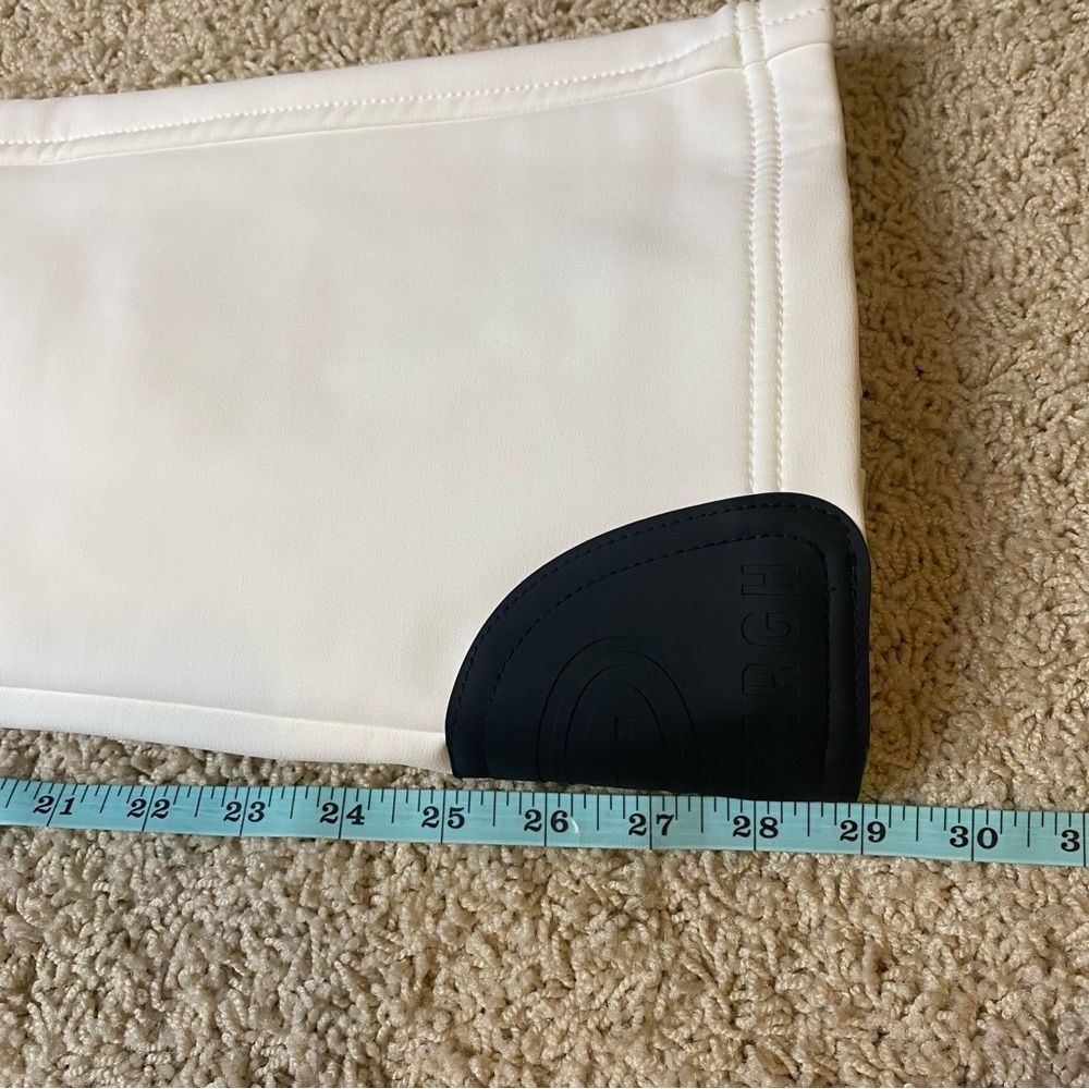 Goldbergh Pippa Belted Ski Pants White Black NWT US 10 - Picture 5 of 7